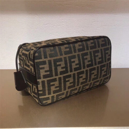 High Quality Luxury Fend Vintage Floral Makeup Bag product detail