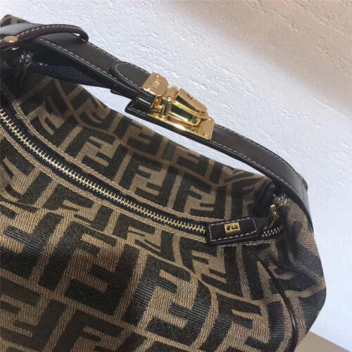 High Quality Luxury Fend Vintage Floral Makeup Bag product detail