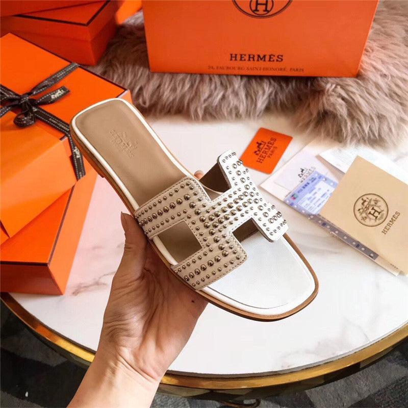 High Quality Luxury Hermes Oran Sandals product detail