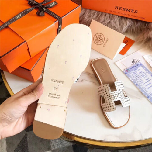 High Quality Luxury Hermes Oran Sandals product detail