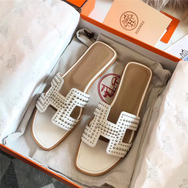 High Quality Luxury Hermes Oran Sandals