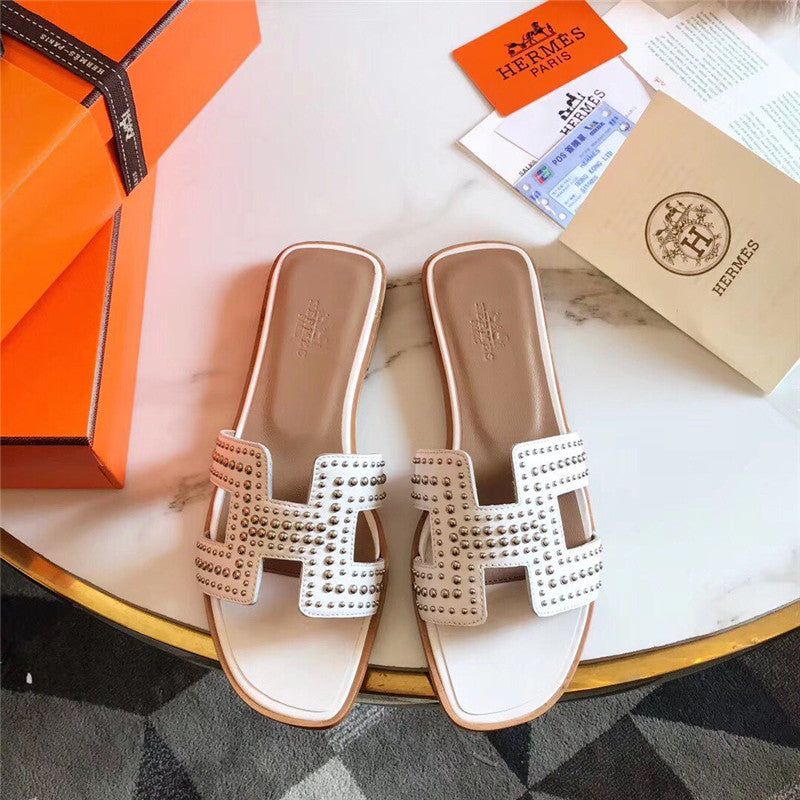 High Quality Luxury Hermes Oran Sandals product detail