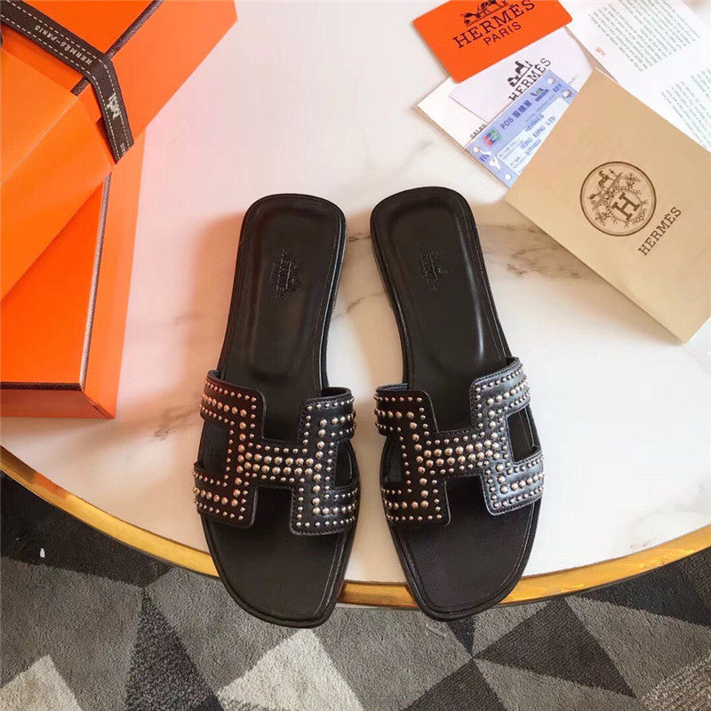 High Quality Luxury Hermes Oran Sandals – Style 27907 product detail
