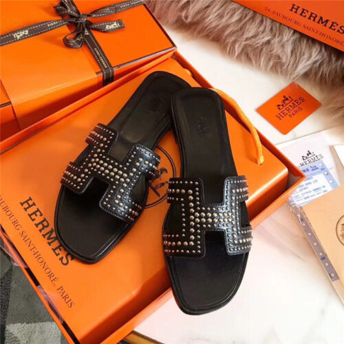 High Quality Luxury Hermes Oran Sandals – Style 27907 product detail