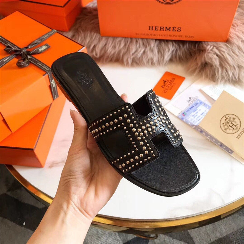 High Quality Luxury Hermes Oran Sandals – Style 27907 product detail