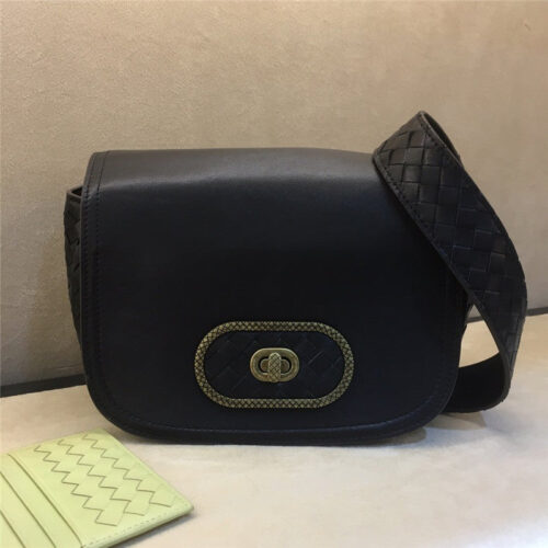 High Quality Luxury Bottega Veneta Womens Handbag Black