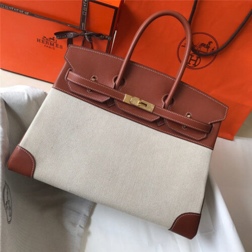 High Quality Luxury Hermes Leather Hermes Birkin Handbag Swift Bag