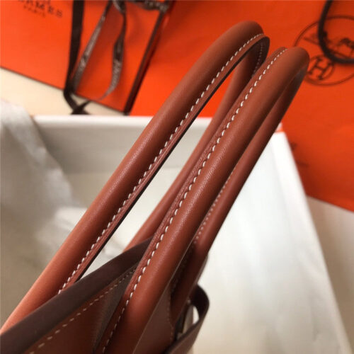 High Quality Luxury Hermes Leather Hermes Birkin Handbag Swift Bag product detail