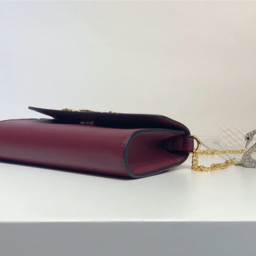 High Quality Luxury Gucci Zumi Smooth Leather Mini Shoulder Bag product detail