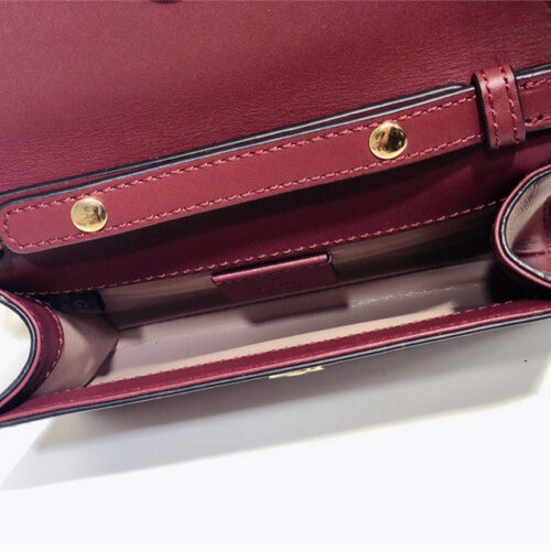 High Quality Luxury Gucci Zumi Smooth Leather Mini Shoulder Bag product detail