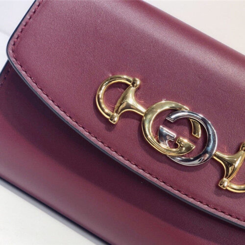 High Quality Luxury Gucci Zumi Smooth Leather Mini Shoulder Bag product detail