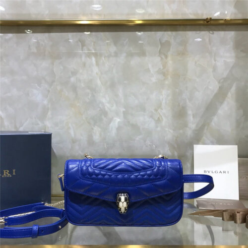 High Quality Luxury Bvlgari Serpenti Forever Belt Bag