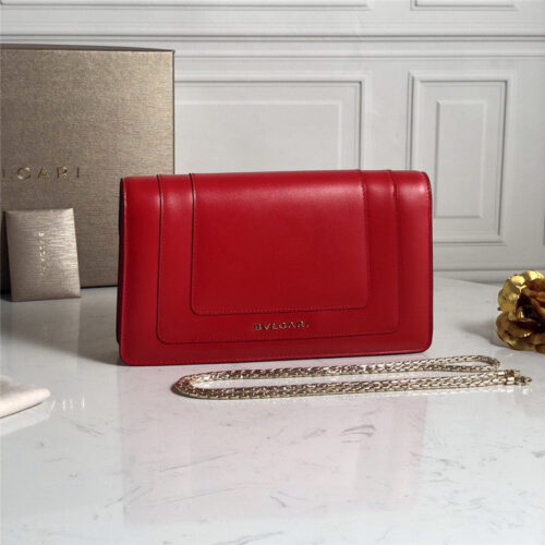 High Quality Luxury Bvlgari Serpenti Forever Bag Red alternate view