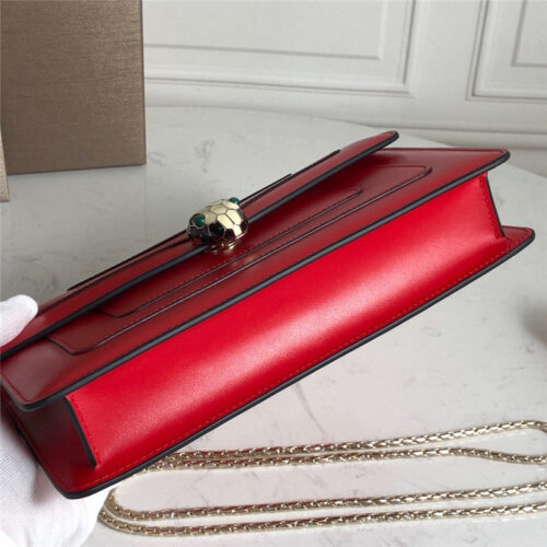 High Quality Luxury Bvlgari Serpenti Forever Bag Red product detail