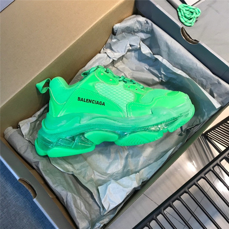 High Quality Luxury Balenciaga Triple S Sneakers Green 2020 Ss product detail