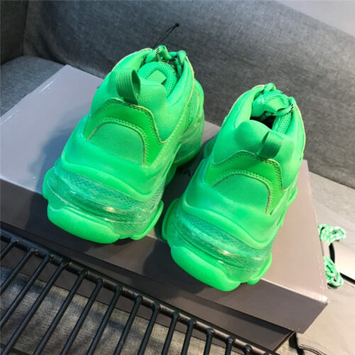 High Quality Luxury Balenciaga Triple S Sneakers Green 2020 Ss product detail