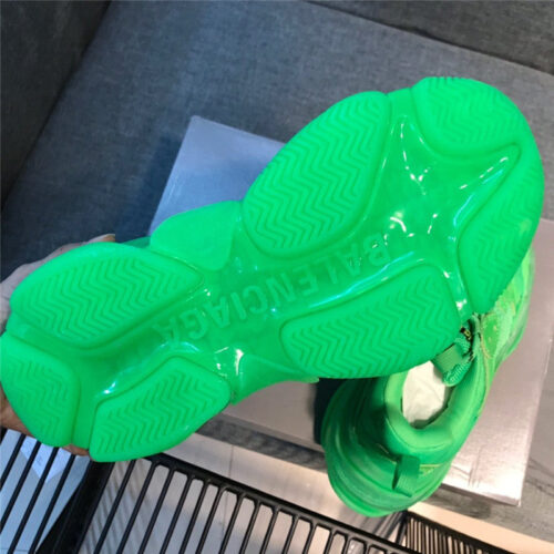 High Quality Luxury Balenciaga Triple S Sneakers Green 2020 Ss product detail