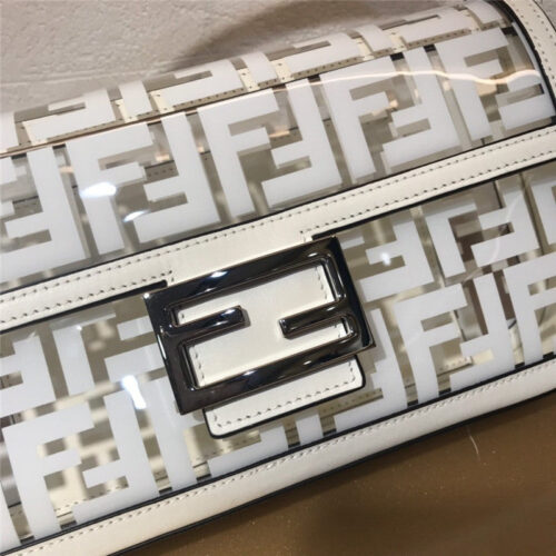 High Quality Luxury Fendi Baguette Transparent Bag product detail