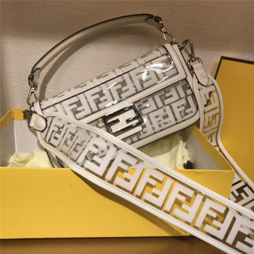 High Quality Luxury Fendi Baguette Transparent Bag product detail