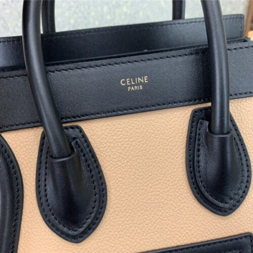 High Quality Luxury Celine Celine Bag Luggage Micro Luggage Fake Handbag product detail