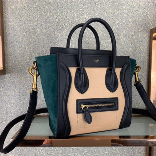 High Quality Luxury Celine Celine Bag Luggage Micro Luggage Fake Handbag alternate view