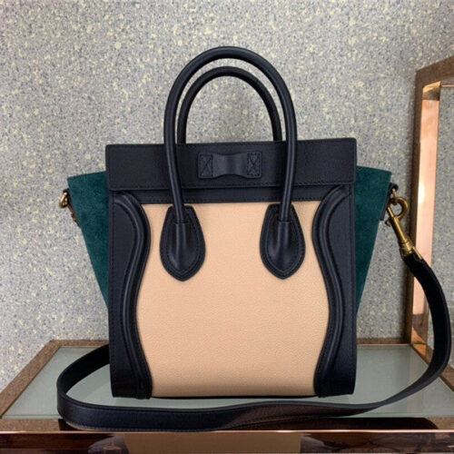 High Quality Luxury Celine Celine Bag Luggage Micro Luggage Fake Handbag product detail