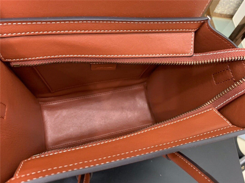 High Quality Luxury Celine Celine Bag Luggage Micro Luggage Micro Fake Handbag product detail