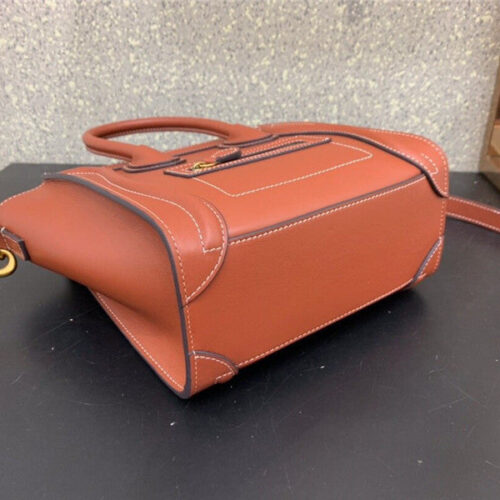 High Quality Luxury Celine Celine Bag Luggage Micro Luggage Micro Fake Handbag product detail