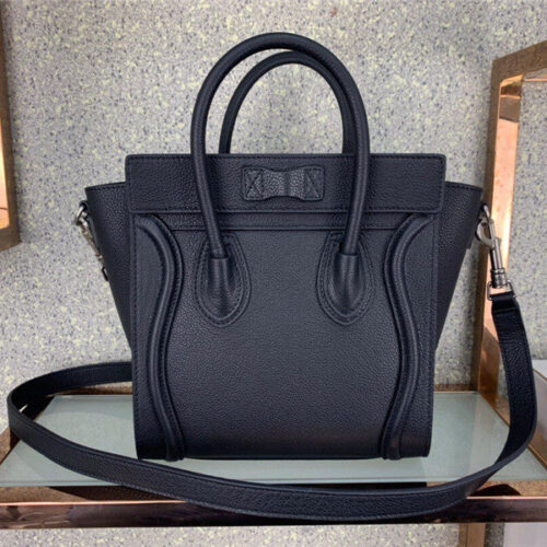 High Quality Luxury Celine Celine Bag Luggage Micro Luggage Micro Handbag alternate view
