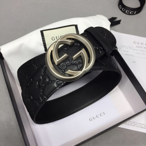 High Quality Luxury Gucci Belt 40Mm Silver product detail