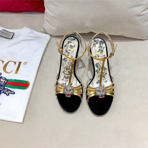 High Quality Luxury Gucci Heels Sandals – Style 37619 product detail