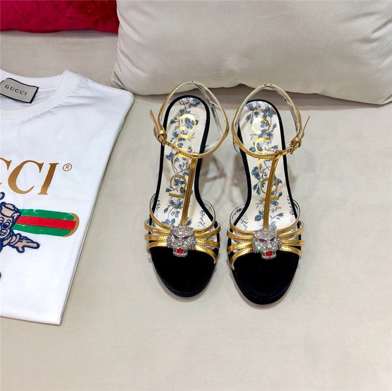 High Quality Luxury Gucci Heels Sandals – Style 37619 product detail