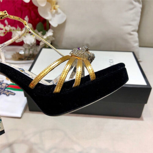 High Quality Luxury Gucci Heels Sandals – Style 37619 product detail
