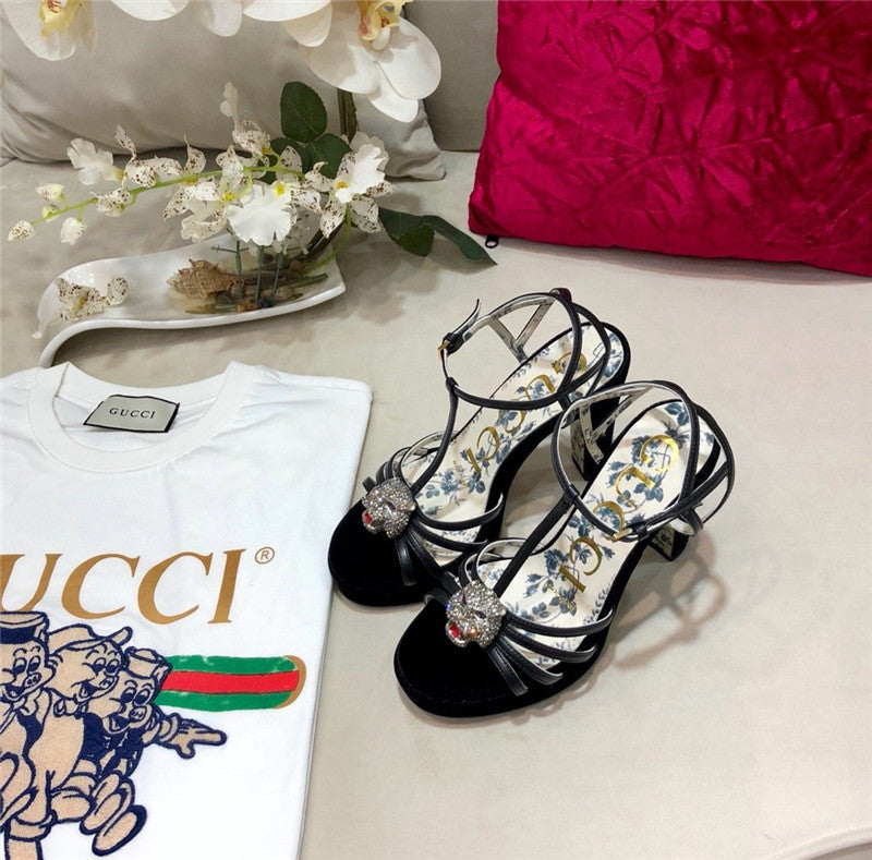 High Quality Luxury Gucci Heels Sandals – Style 70387