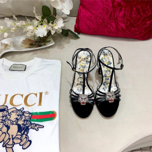 High Quality Luxury Gucci Heels Sandals – Style 70387 alternate view