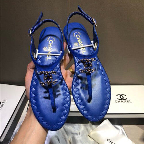 High Quality Luxury Chanel Sheepskin Flat Sandals – Style 17030 product detail