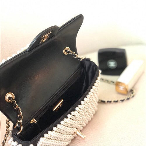 High Quality Luxury Chanel Pearl Handbag product detail