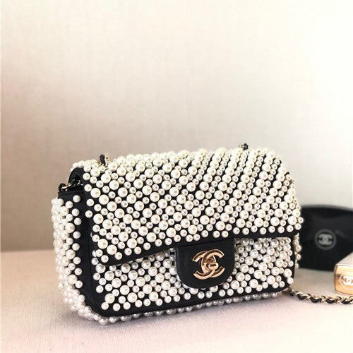 High Quality Luxury Chanel Pearl Handbag product detail