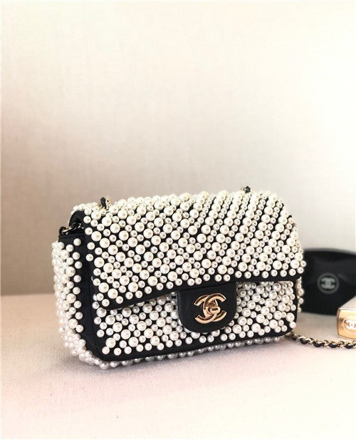 High Quality Luxury Chanel Pearl Handbag product detail