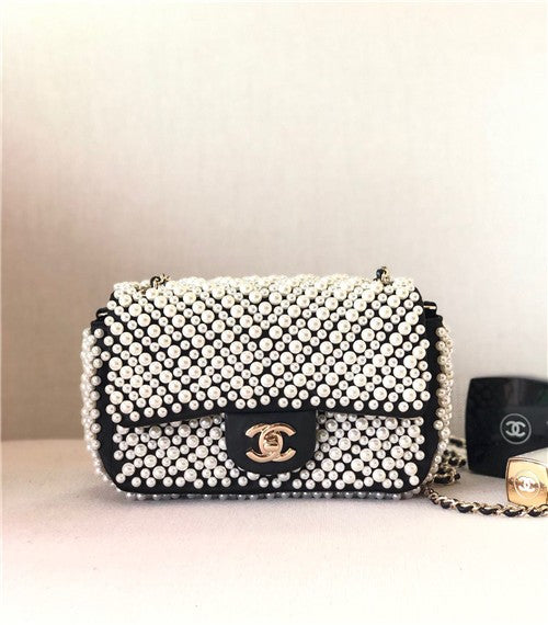 High Quality Luxury Chanel Pearl Handbag