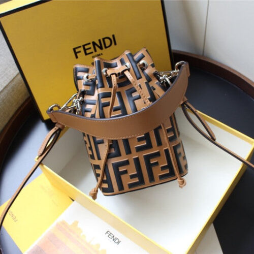 High Quality Luxury Fendi Mon Tresor Mini Drawstring Bag – 18 Cm alternate view