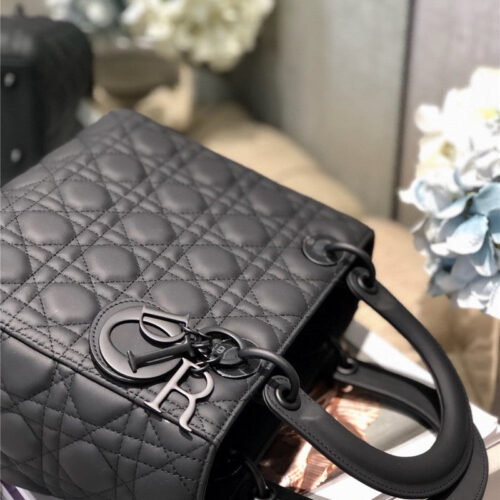 High Quality Luxury Lady Dior Medium Black product detail