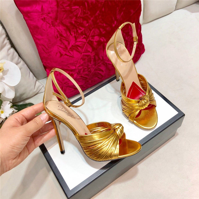 High Quality Luxury Gucci High Heels Sandals