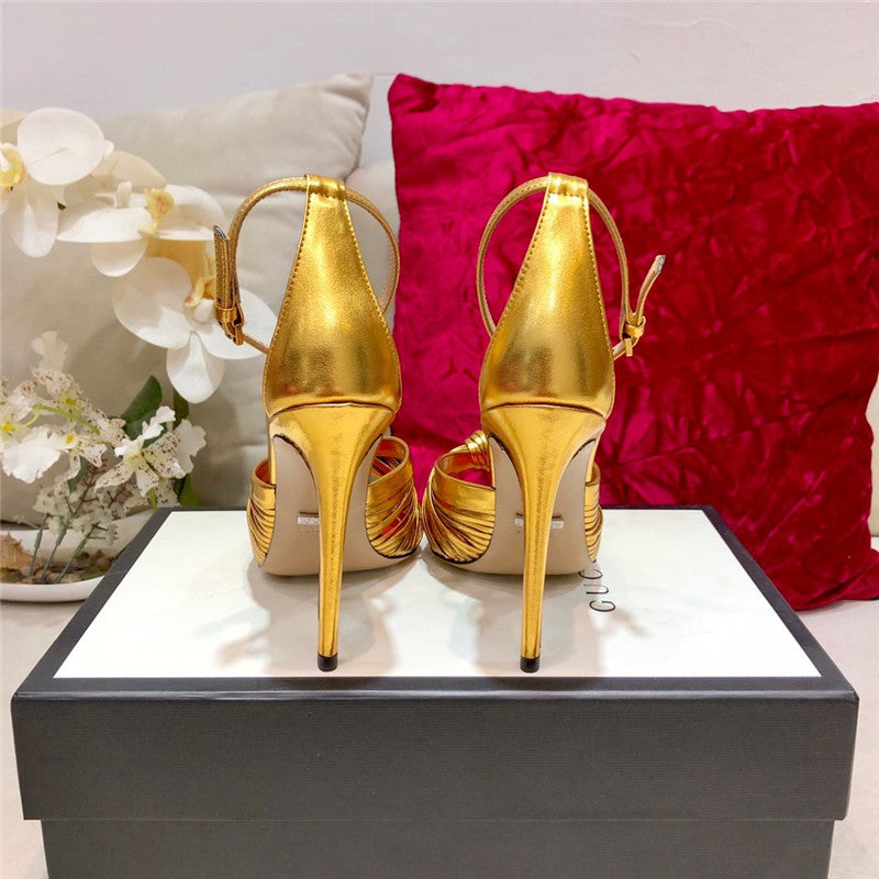 High Quality Luxury Gucci High Heels Sandals product detail