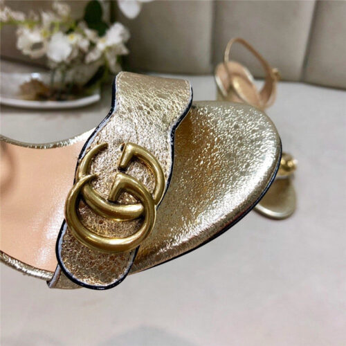 High Quality Luxury Gucci Block Heel Sandals Shoe – Style 45523 product detail