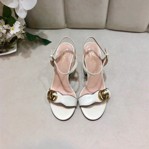 High Quality Luxury Gucci Block Heel Sandals Shoe – Style 42131 product detail