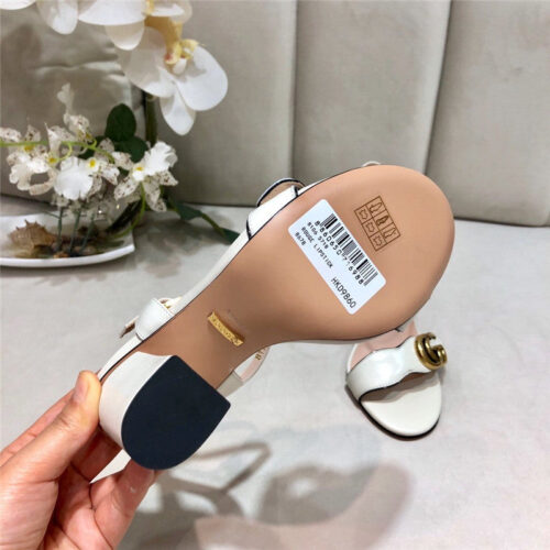 High Quality Luxury Gucci Block Heel Sandals Shoe – Style 42131 product detail