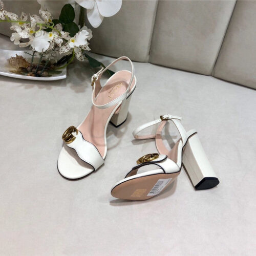 High Quality Luxury Gucci Block Heel Sandals Shoe – Style 42131 alternate view