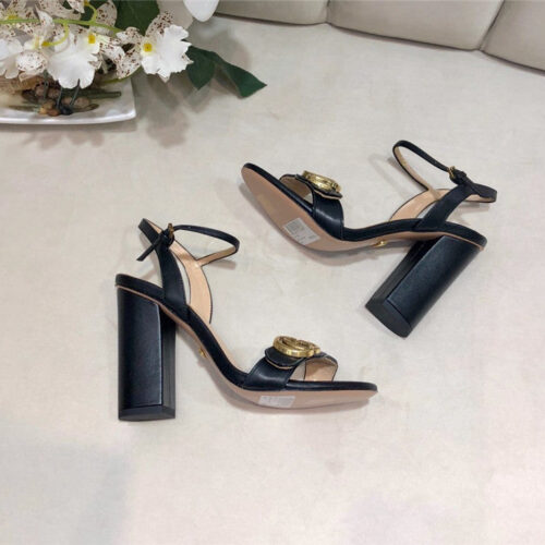 High Quality Luxury Gucci Block Heel Sandals Shoe – Style 81683 product detail