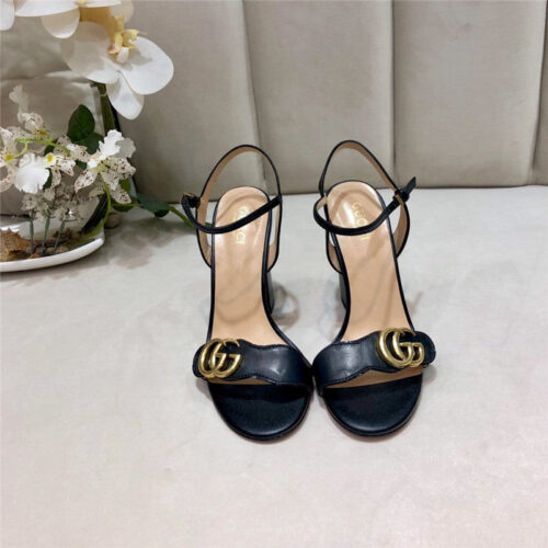 High Quality Luxury Gucci Block Heel Sandals Shoe – Style 81683 product detail